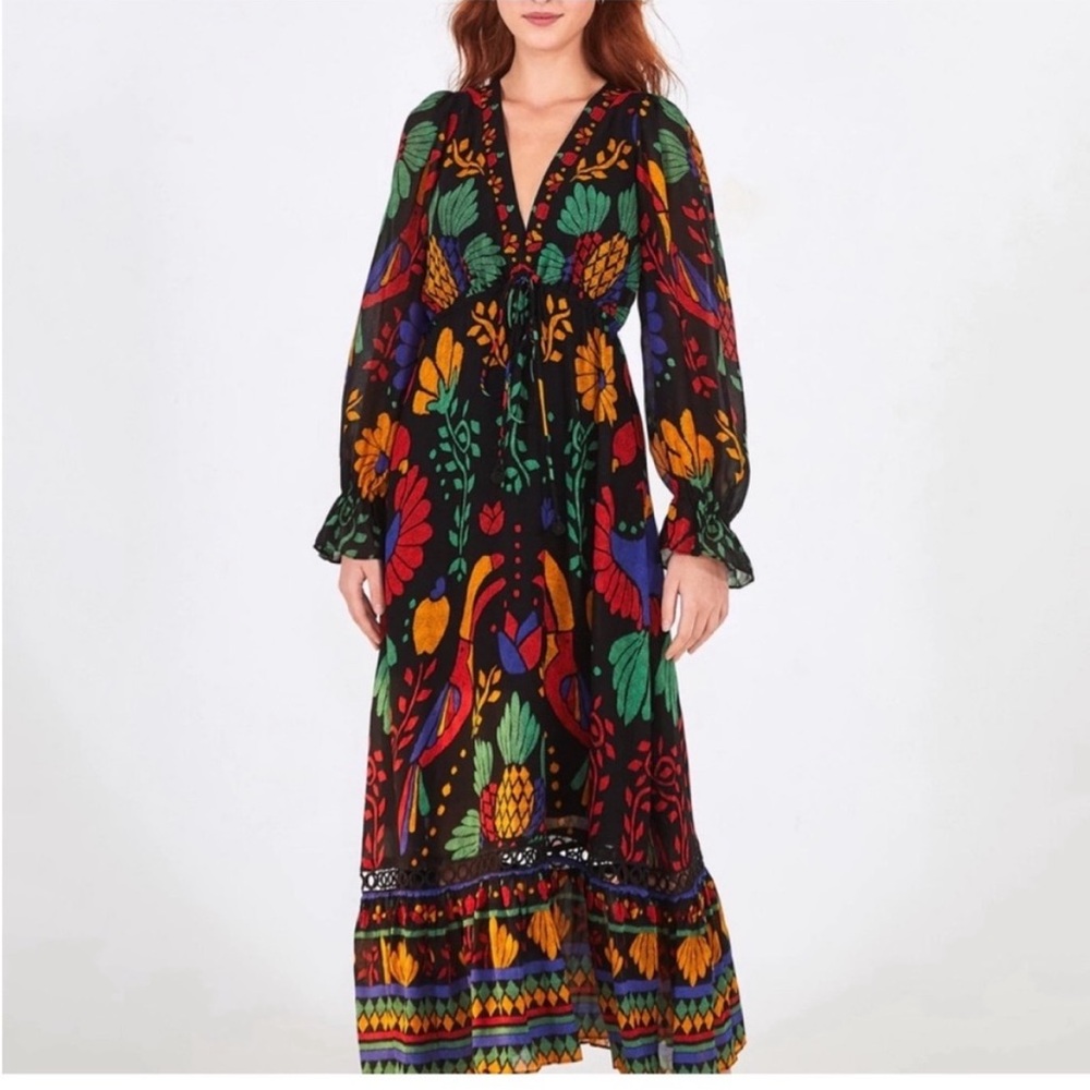 EUC Farm Rio dress sz XS. Worn once.